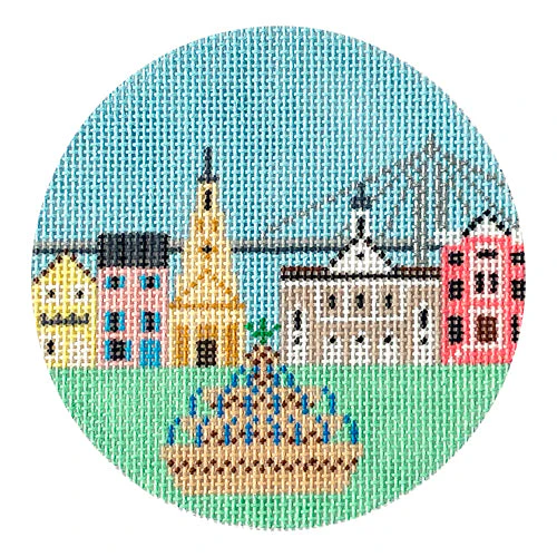 Charleston Cityscape Ornament