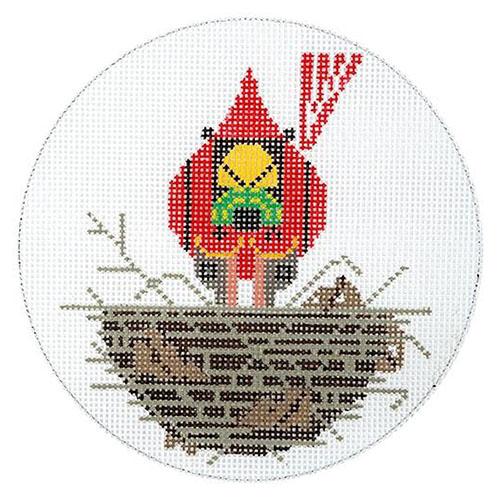 Cardinal Cradle Ornament