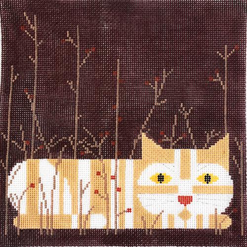 Cat / Autumn Eyeglass Case