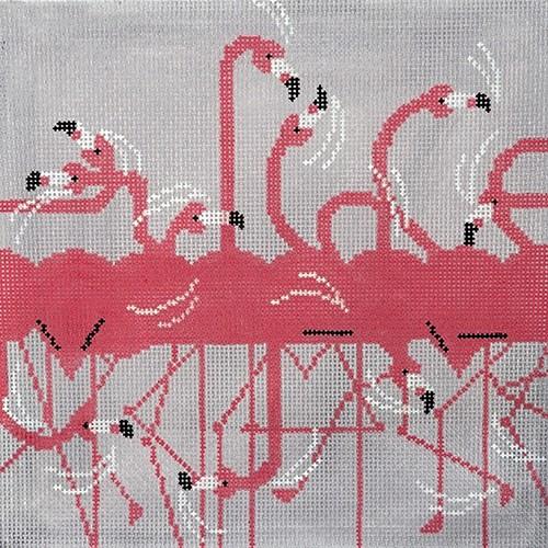 Flamingo Row Eyeglass Case