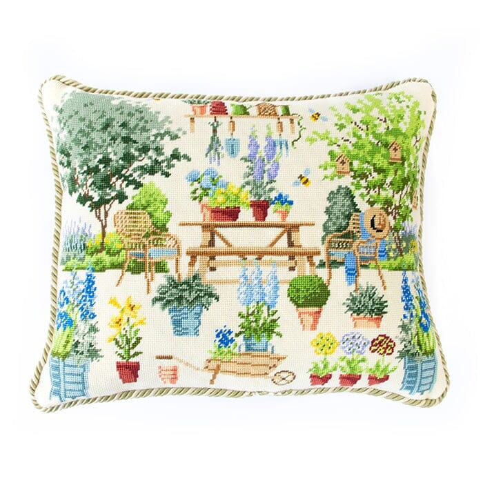 Chelsea Courtyard Garden Needlepoint Kit