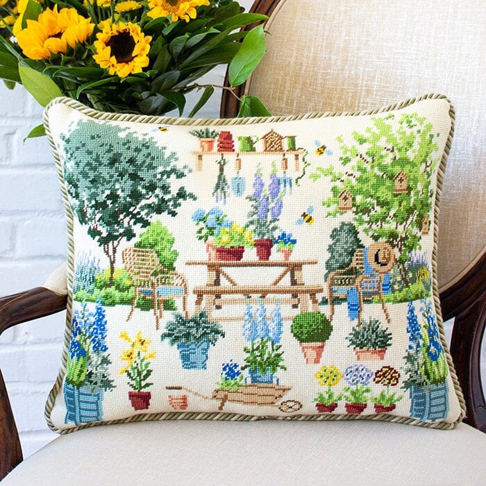 Chelsea Courtyard Garden Needlepoint Kit - Image 2