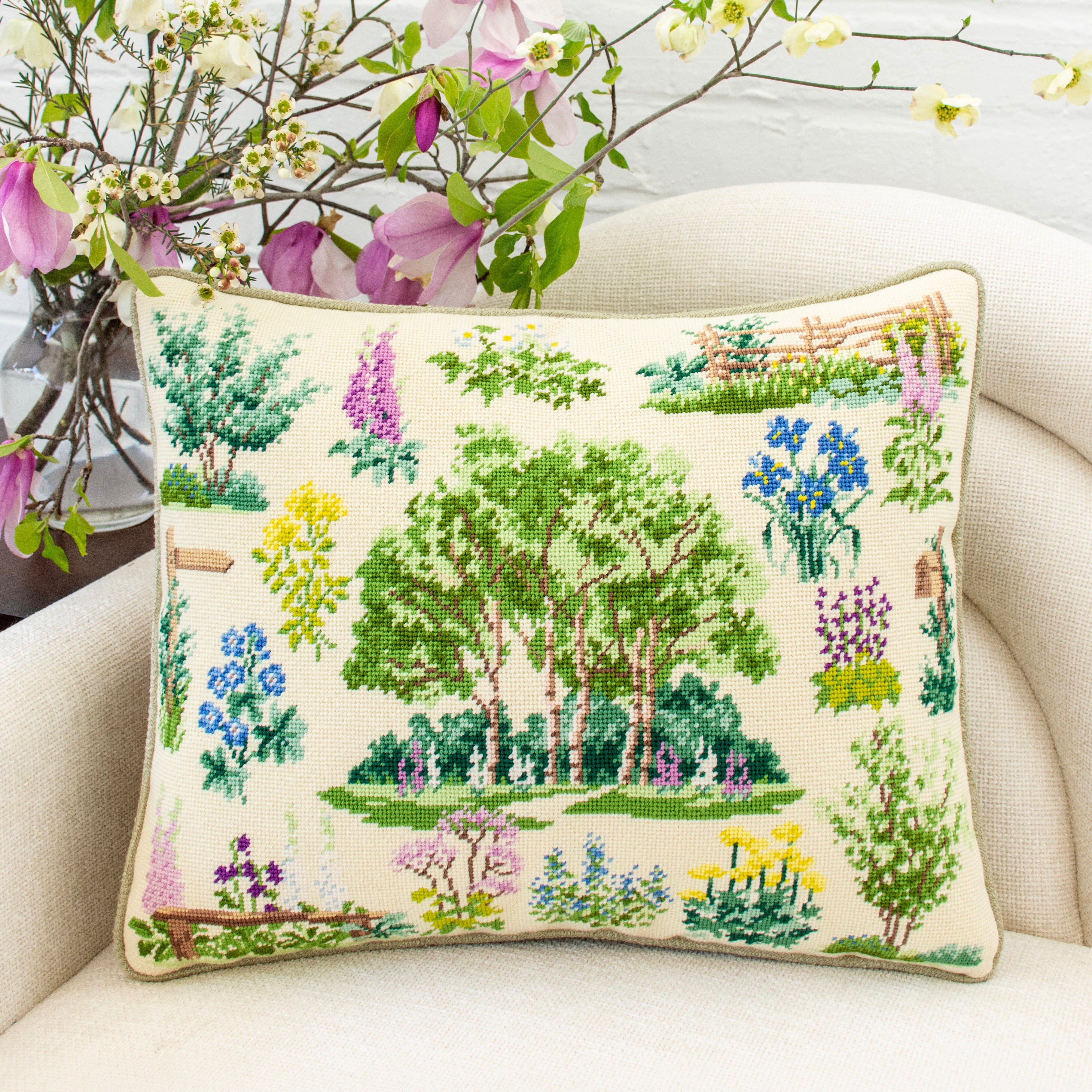 Chelsea Woodland Garden Needlepoint Kit - Image 3