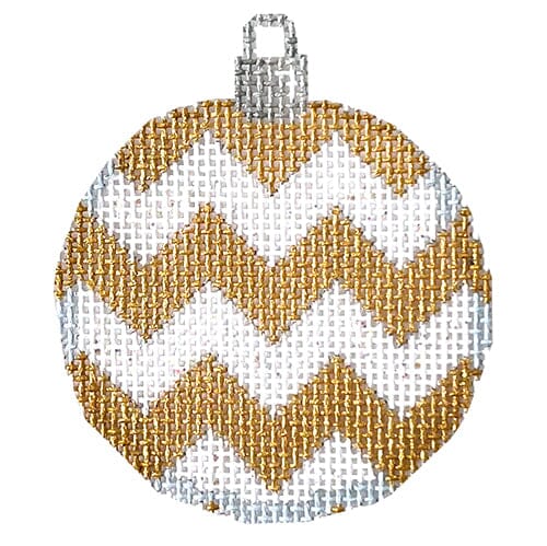 Chevron Mini Ball/Gold