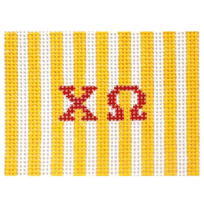 Chi Omega 2x3 Stripes Insert