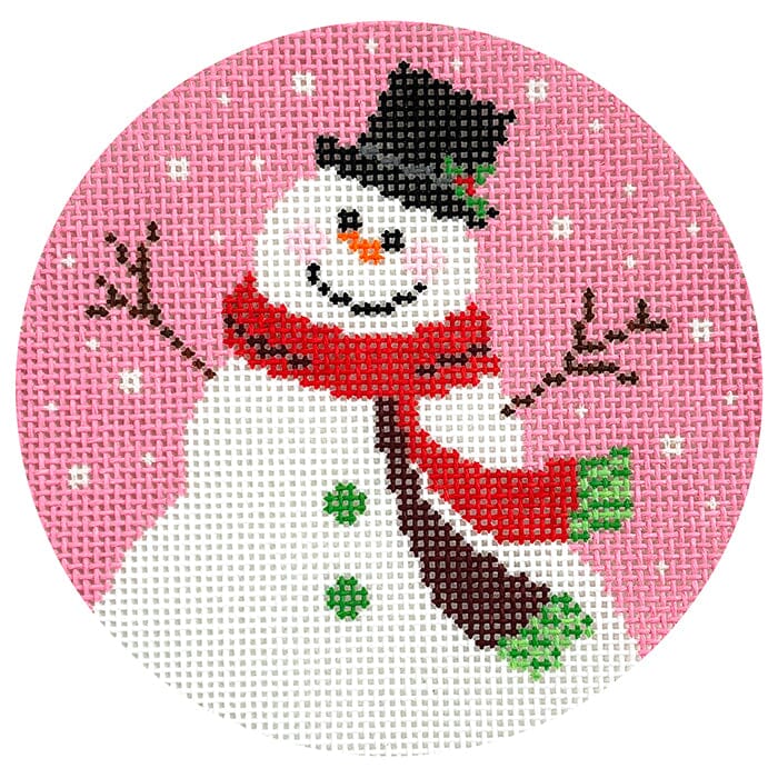 Chilly Willy Snowman Round
