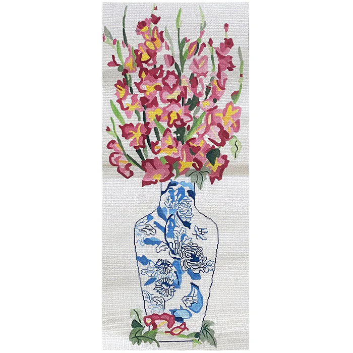 Chinese Vase with Gladiolus