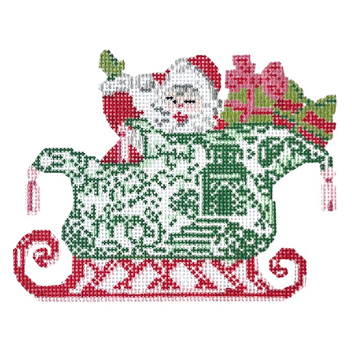 Chinois Sleigh with Santa