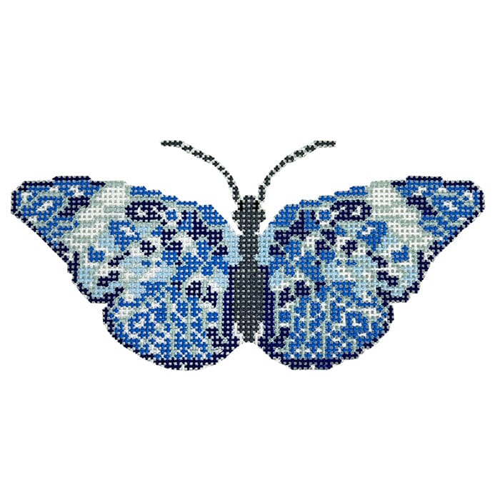 Blue Butterfly Ornament