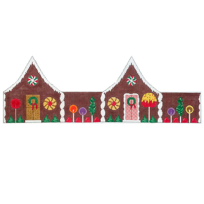 Chocolate Gingerbread House with Lifesaver Roof LARGE