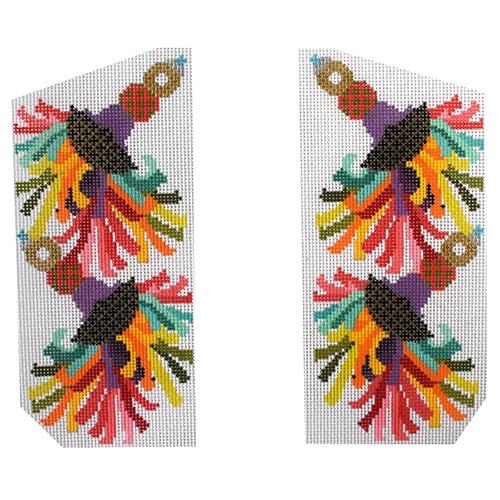 Tassels Reader Double Eyeglass Case