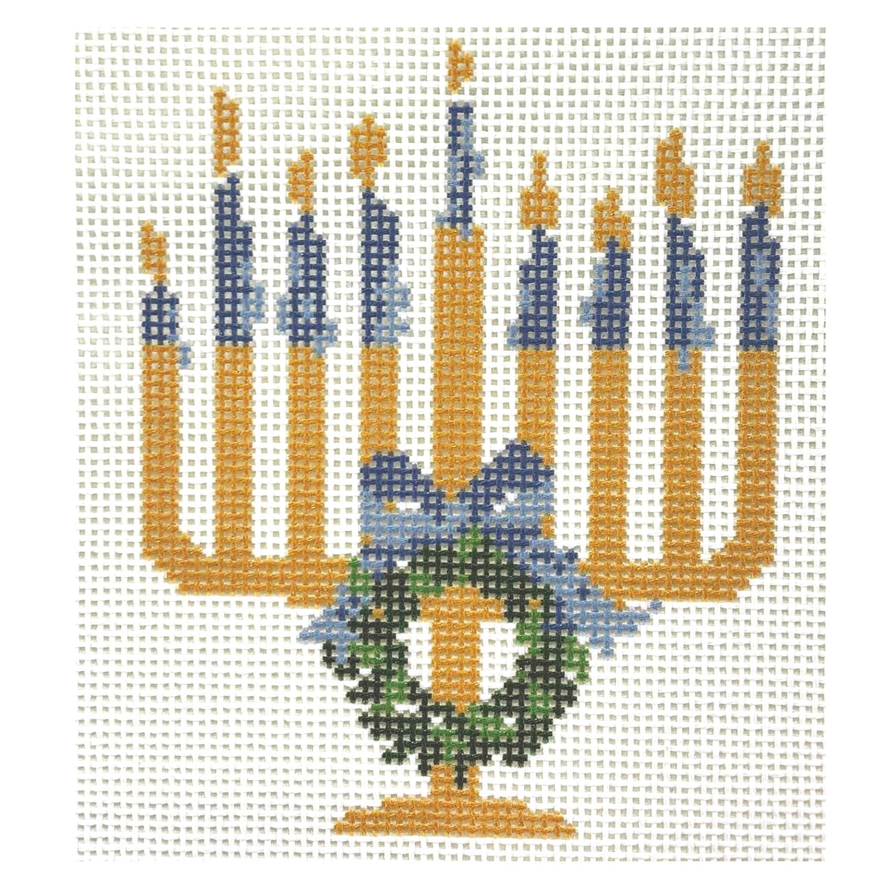 Chrismukkah Menorah