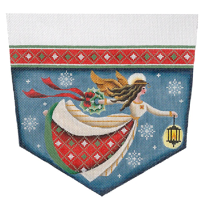 Christmas Angel Stocking Cuff