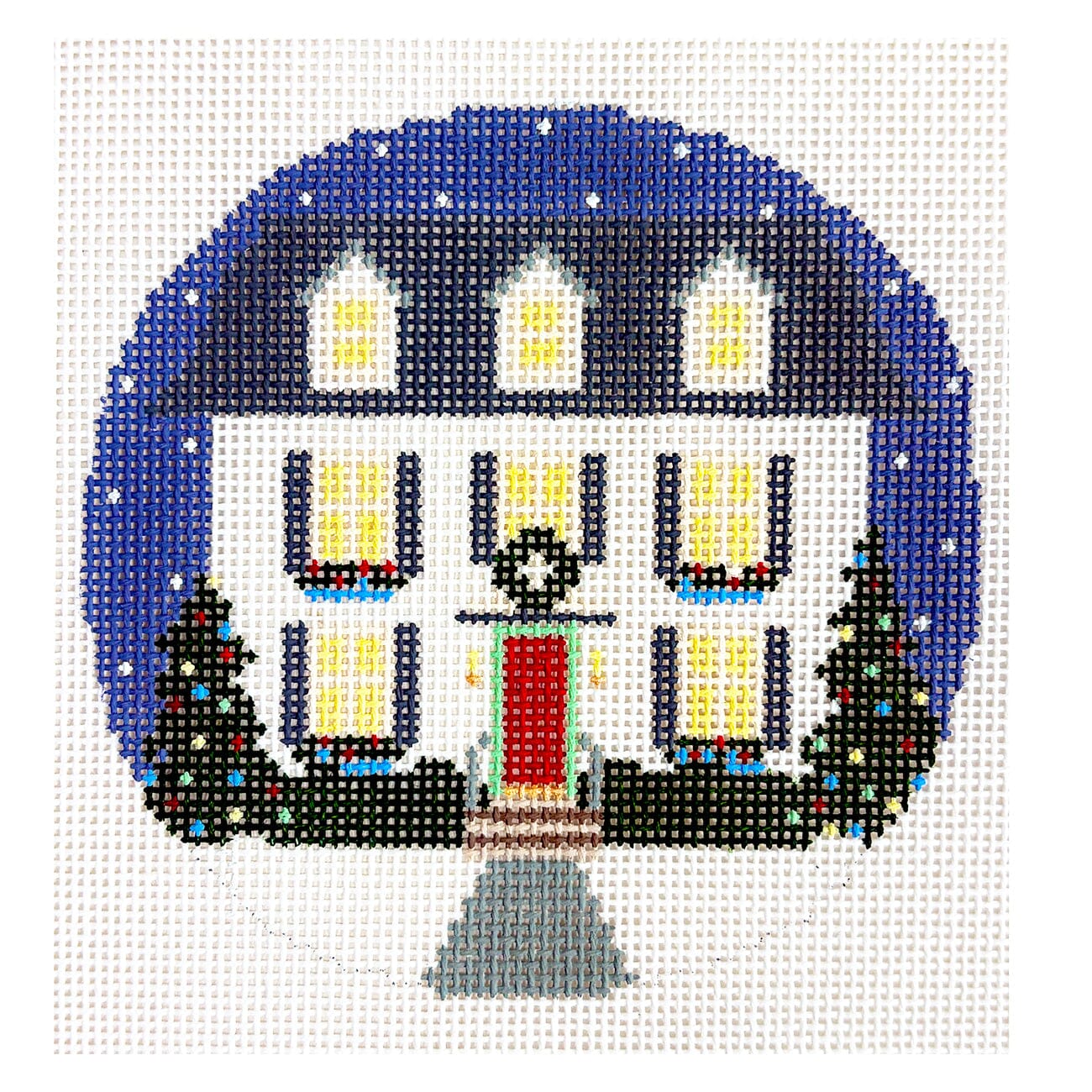 Christmas Clapboard House