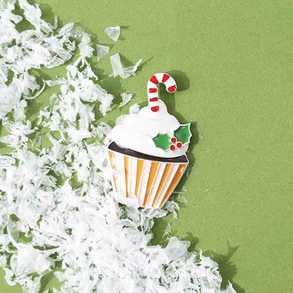 Christmas Cupcake Needleminder