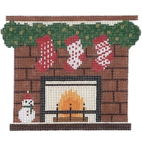 Christmas Eve Fireplace