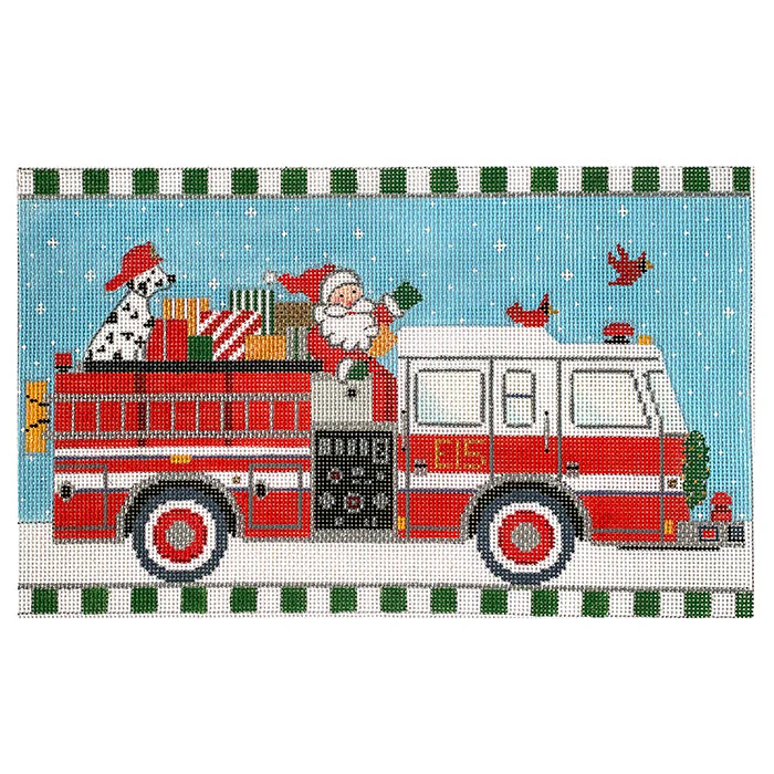 Christmas Fire Truck