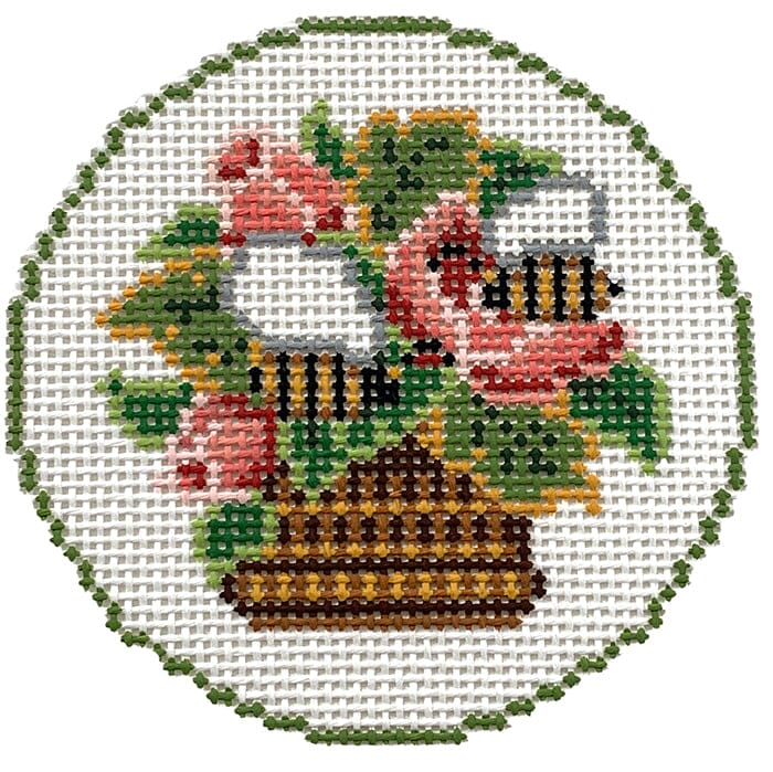 Christmas Roses 2 Bees