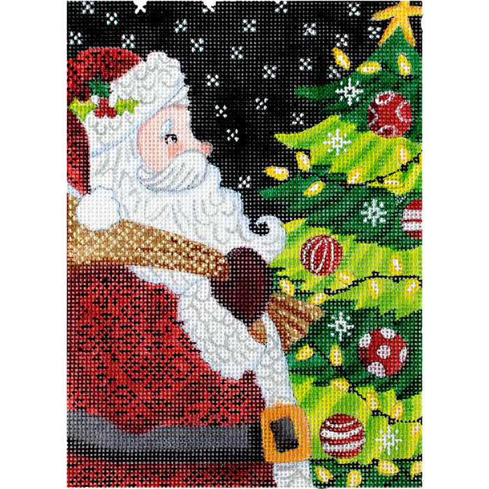 Christmas: Santa and Tree