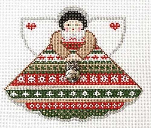 Christmas Stripe Angel