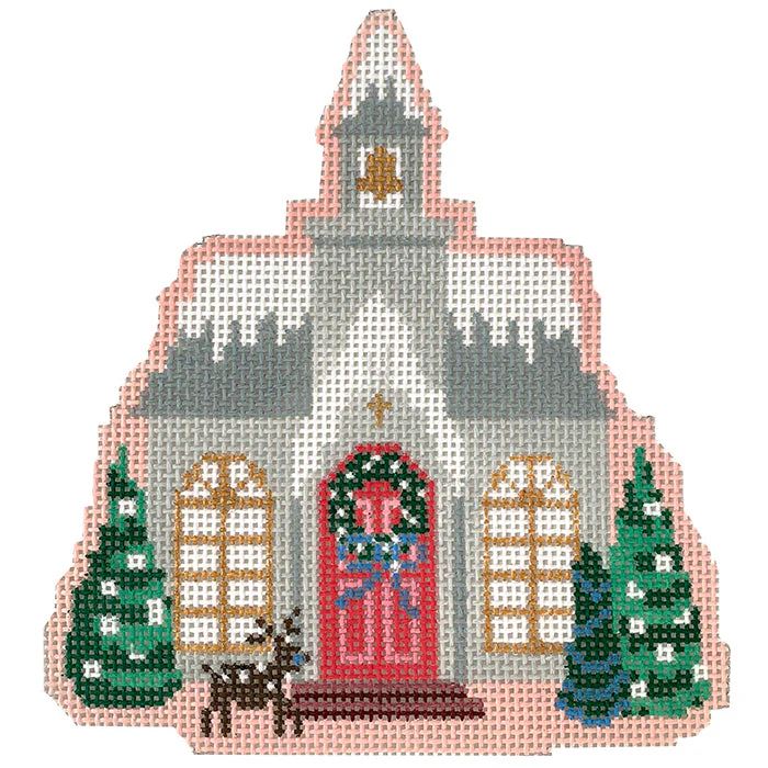 Christmas Village Church on 13