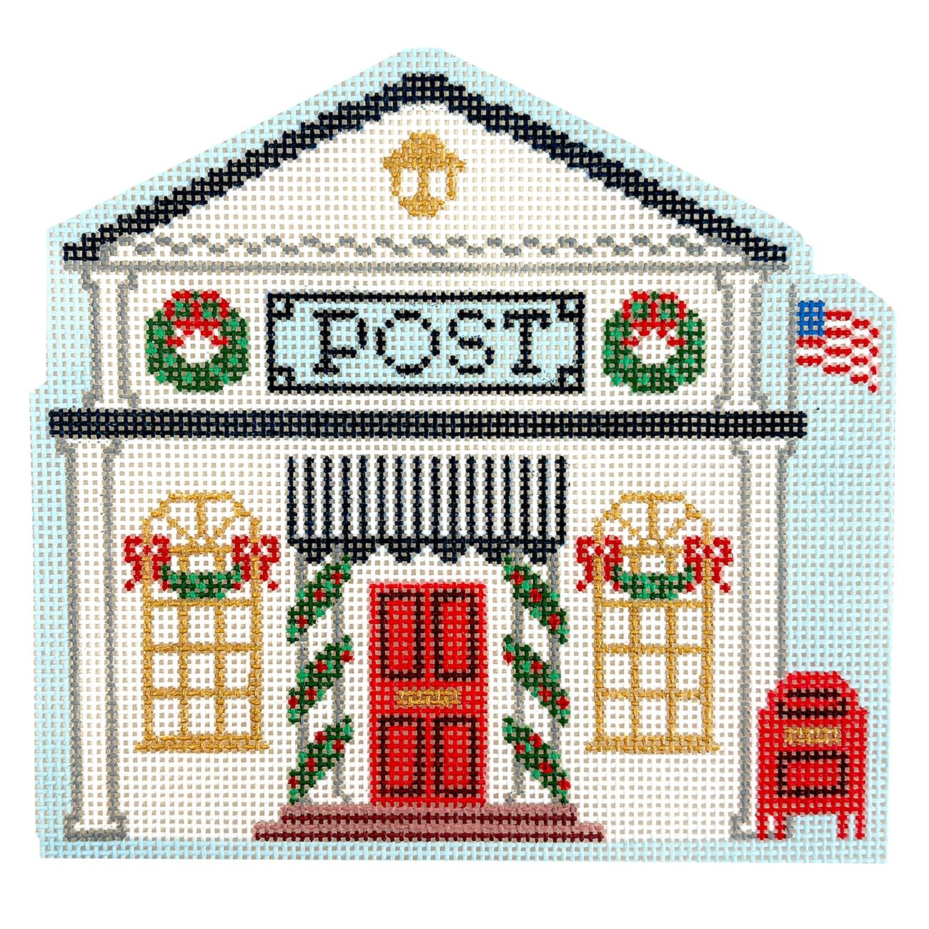 Christmas Village Post Office on 13