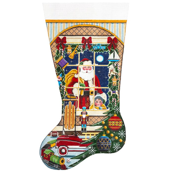 Christmas Wishes Boy Stocking TTL on 18
