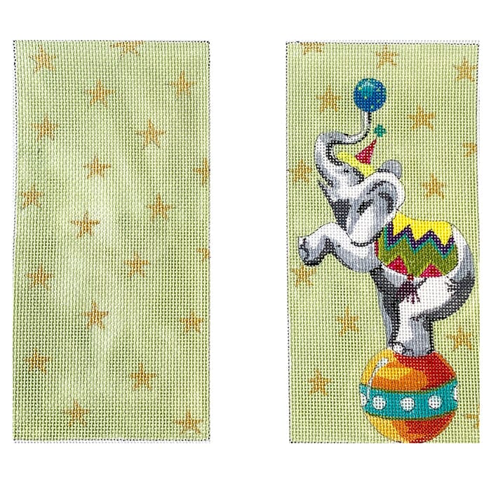 Circus Elephant Double Eyeglass Case