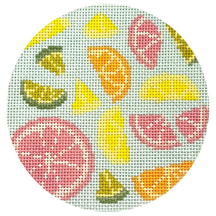Citrus Slice Coaster 4" Round
