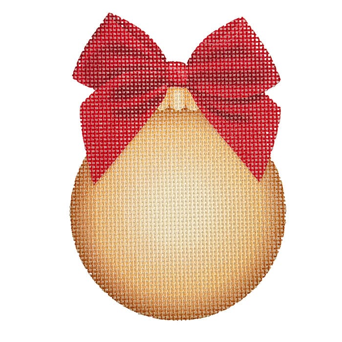 Classic Glass Ornament, Gold