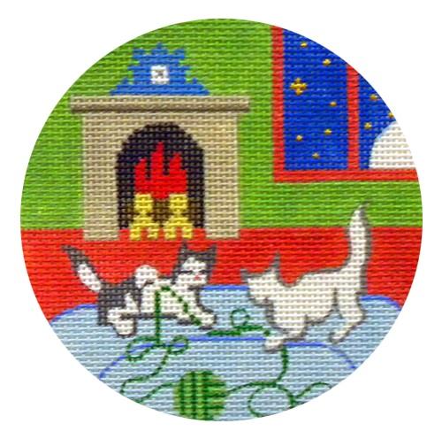 Goodnight Moon - Kittens Ornament