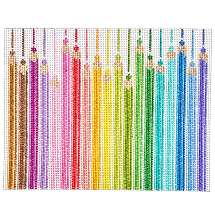 Colored Pencils Clutch