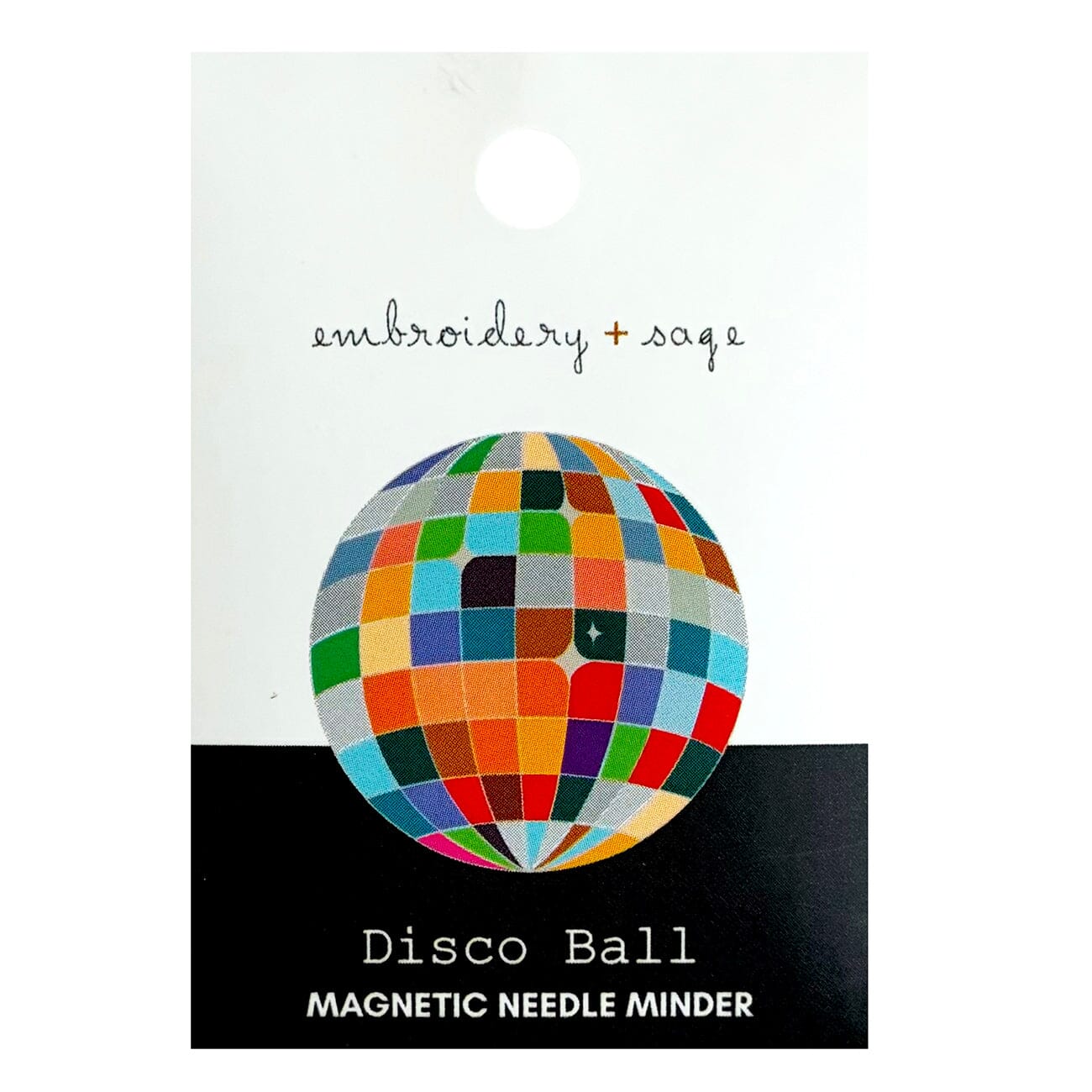 Colorful Disco Ball Needle Minder