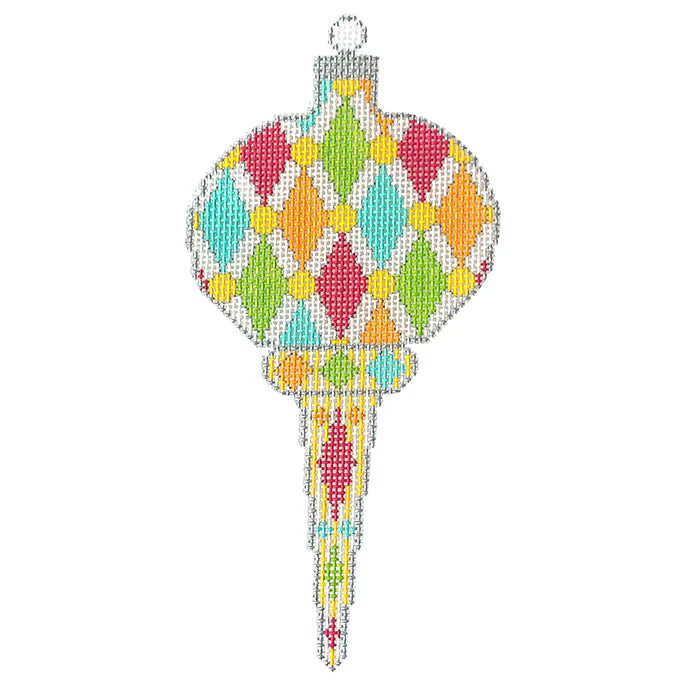 Colors of Christmas Ornament - Toy Box Finial