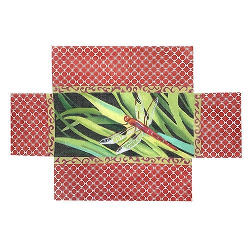 Dragonfly in Grass Brick Cover