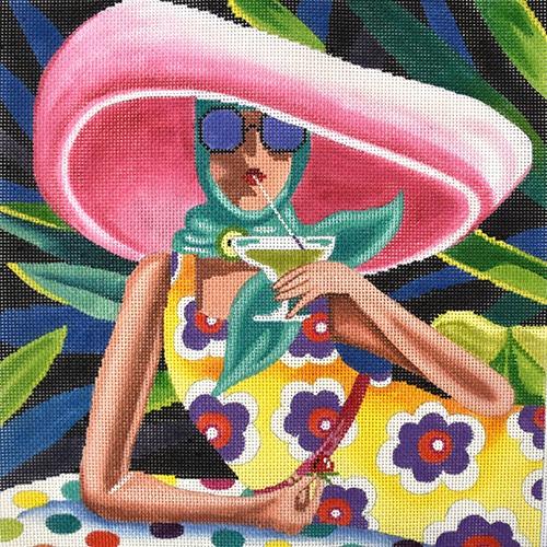 Sipping Cocktail 12x12