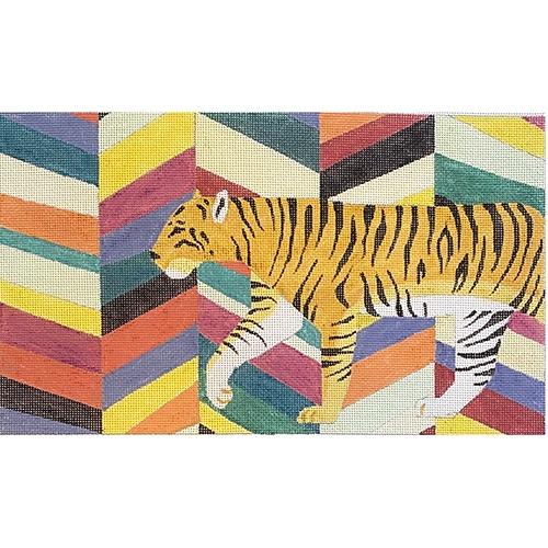 Stylized Tiger Clutch