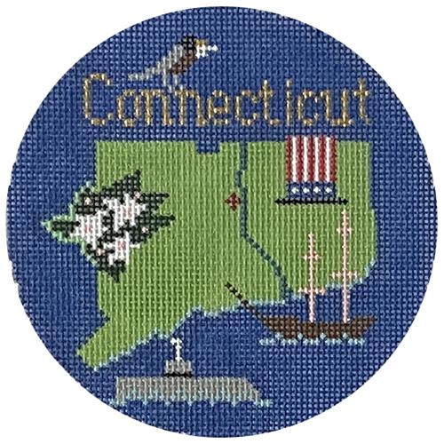 Connecticut Ornament