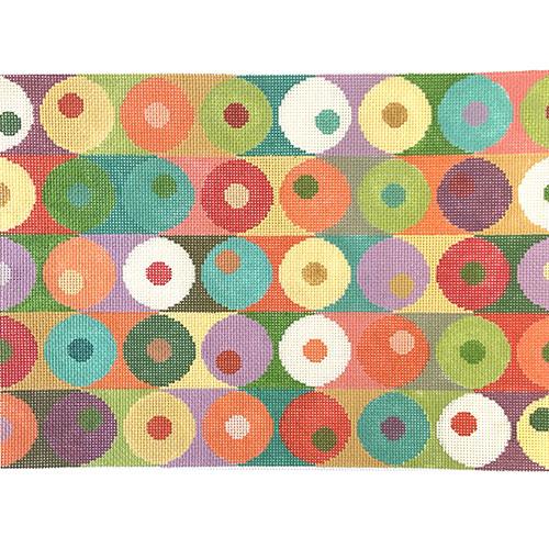Contemporary Circles Collage on 13