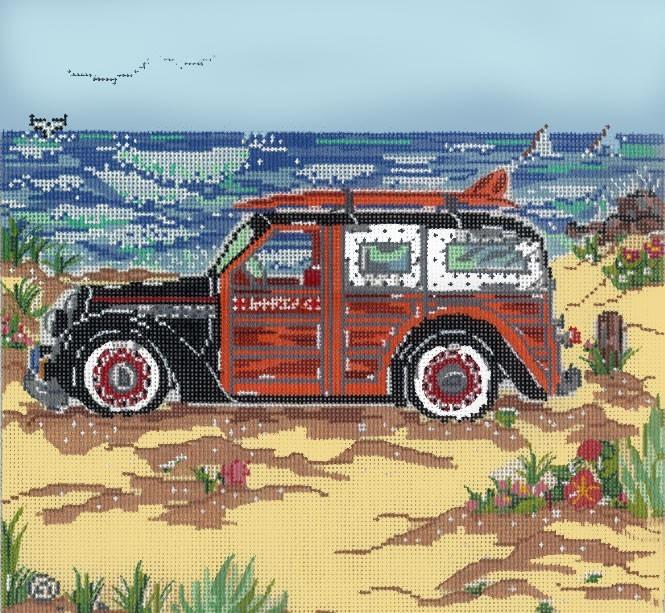 1937 Woody Wagon Surfin' on 18