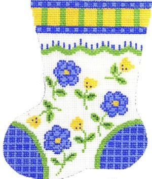 Yellow / Green Stripe Sock