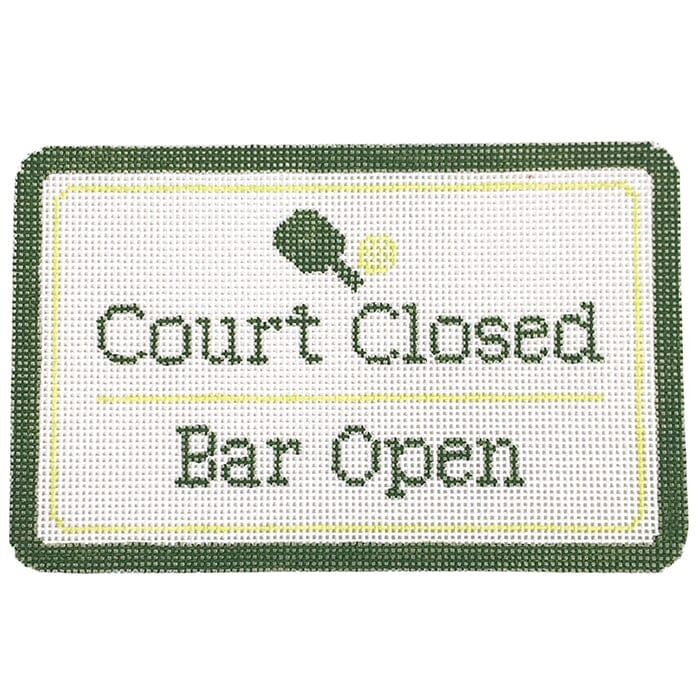 Court Closed, Bar Open - Pickleball