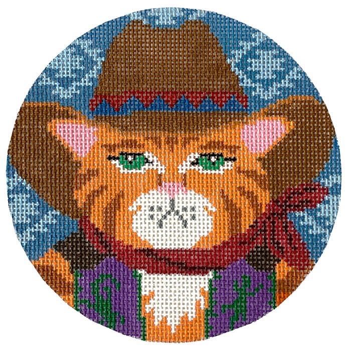 Cowboy Cat Ornament