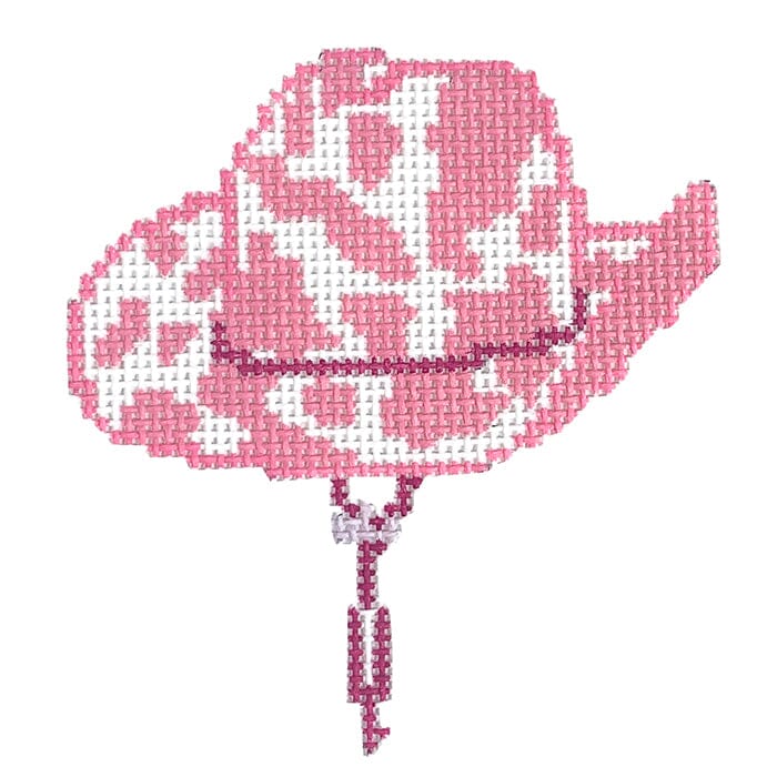 Pink Cowgirl Hat w/Strap