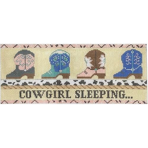 Cowgirl Sleeping