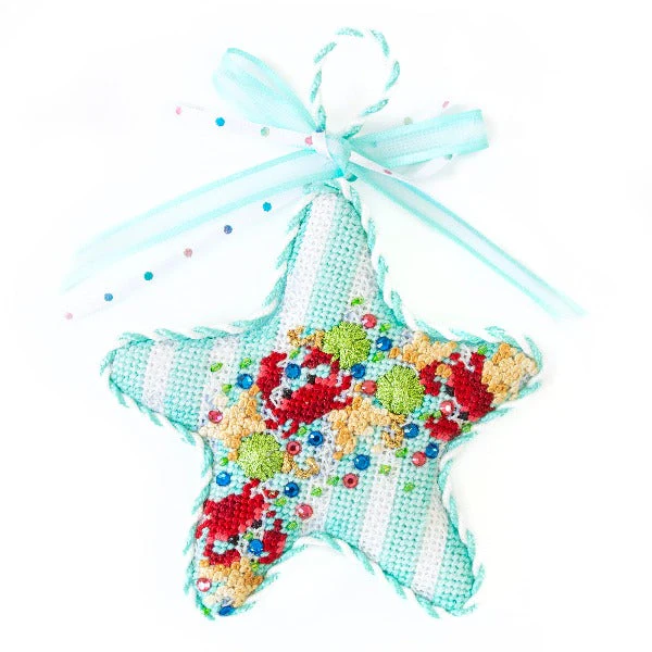 Crab Confetti Starfish Ornament Kit
