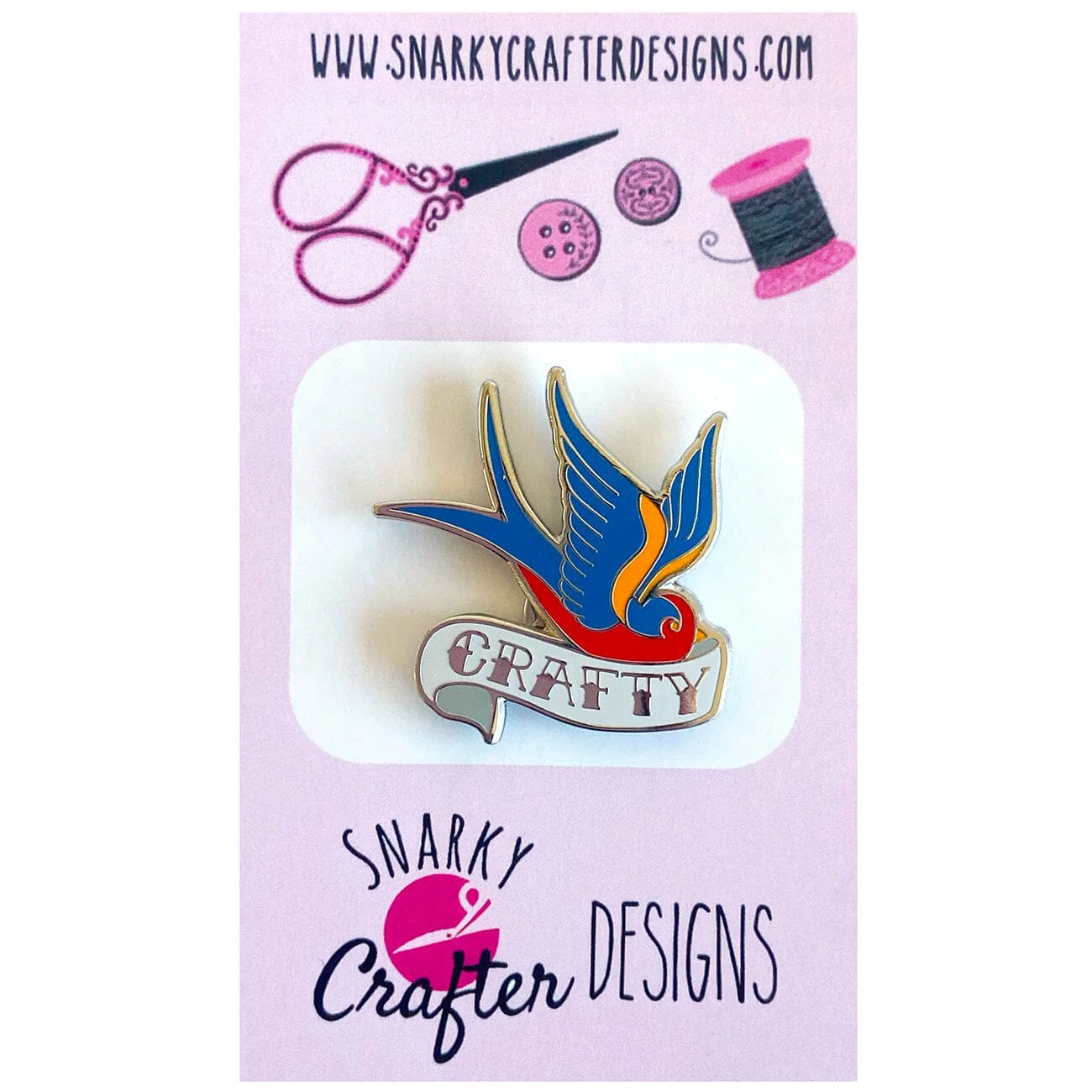 Crafty Swallow Needleminder