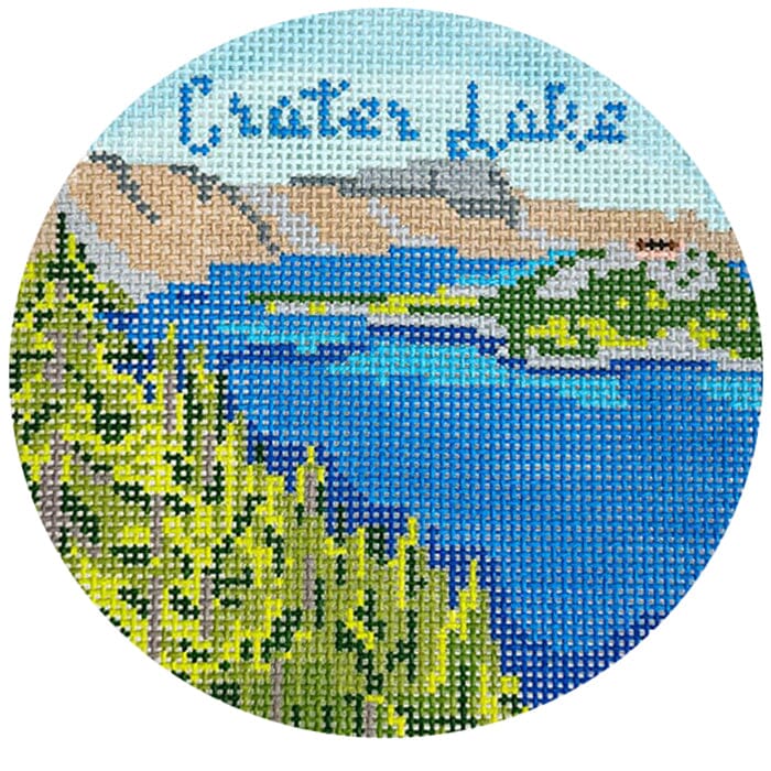 Crater Lake, Oregon Park Round