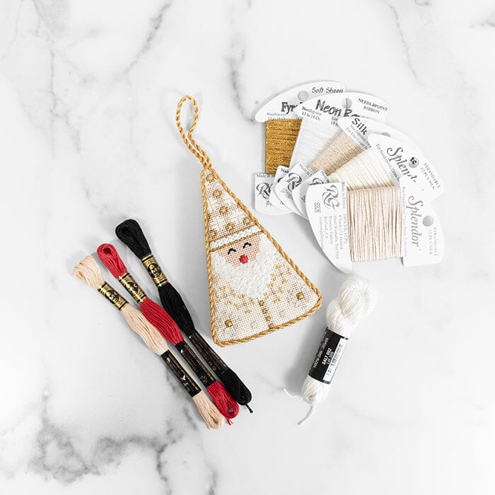 Cream Santa Cone Kit & Online Class