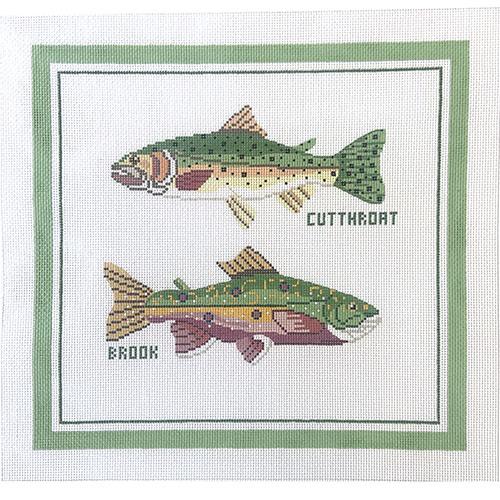 Cutthroat & Brook Trouts
